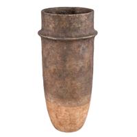 Christenee tweekleurige cementen pot XL
