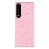 Sony Xperia 1 III | TPU Case | White Flowers