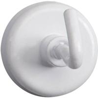 Maul Magneet (Ø x h) 25 mm x 36 mm rond, met haak Wit 5 stuk(s) 6157802