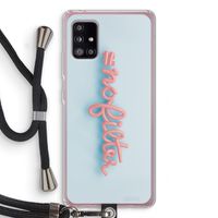#nofilter: Samsung Galaxy A51 5G Transparant Hoesje met koord
