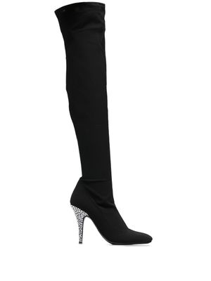 Giuseppe Zanotti cuissardes Calixtee Cuissarde 110 mm - Noir