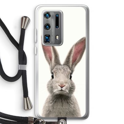 Daisy: Huawei P40 Pro Plus Transparant Hoesje met koord