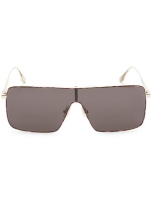 Victoria Beckham Eyewear lunettes de soleil oversize à logo gravé