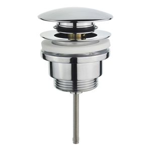 Afvoerplug Xellanz Basic | 5/4" | Click waste | Messing | Rond | Chroom