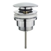 Afvoerplug Xellanz Basic | 5/4" | Click waste | Messing | Rond | Chroom