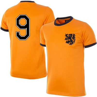 Holland Retro Voetbalshirt WK 1978 + Nummer 9
