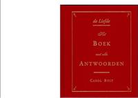 De Liefde - boek met alle antwoorden - mini (Paperback)
