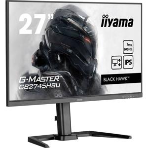 Iiyama G-MASTER Black Hawk GB2745HSU-B1 LCD-monitor Energielabel E (A - G) 68.6 cm (27 inch) 1920 x 1080 Pixel 16:9 1 ms HDMI, DisplayPort, Hoofdtelefoon (3.5