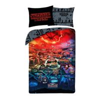 Stranger Things Dekbedovertrek polyester 140 x 200 cm - 70 x 90 cm