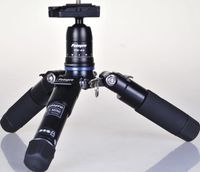 Rollei M5-Mini tripod Digitaal/filmcamera 3 poot/poten Zwart, Blauw - thumbnail