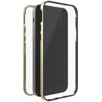 White Diamonds 360 Glass Cover For Apple IPhone 12 Mini Goud