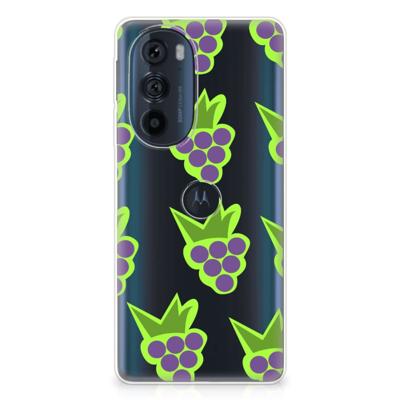 Motorola Edge 30 Pro | Siliconen Case | Druiven