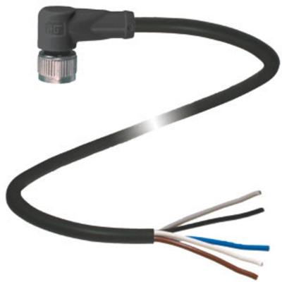 Pepperl+Fuchs 257413 Kabeldoos M12 Aantal polen (sensoren): 5 Bus, haaks 10.00 m 1 stuk(s)