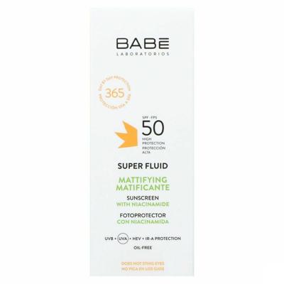 Babé Sun Superfluid Zonnecrème Olievrij SPF50 50ml