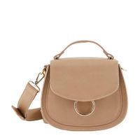 PIECES crossbody tas Gabriela lichtbruin - thumbnail