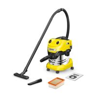 Karcher Accu aangedreven nat- en droogstofzuiger WD 4-18 S V-20/22 Dual - 1.628-625.0