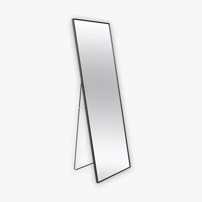 Alu spiegel 50x150cm zwart Sasha standing