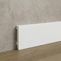 Witte plint - Kunststof plint 80 mm