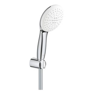 GROHE Tempesta 110 Handdoucheset - Ø11cm - 2 straalsoorten - 7.4l/min - niet verstelbaar - 125cm - chroom 26164003