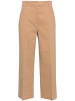 PINKO pantalon Protesilao à coupe courte - Marron