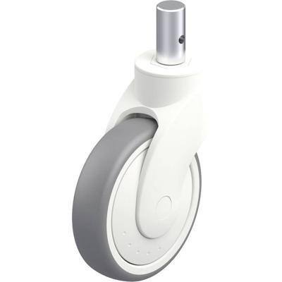 Blickle LWK-TPA 126KF-ZA55 Kunststog zwenkwiel Wieldiameter: 125 mm Draagvermogen (max.): 110 kg 1 stuk(s)