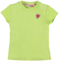 O'Chill Meisjes t-shirt - Jet - Lime groen