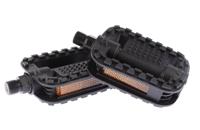 Mirage Pedalen pvc zwart