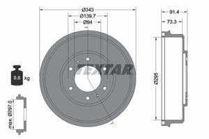 Remtrommel 94035300