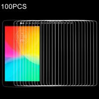 100 stuks voor LG G Tablet 7.0 / V400 0.4mm 9 H + oppervlaktehardheid 2.5D explosieveilige getemperd glas Film