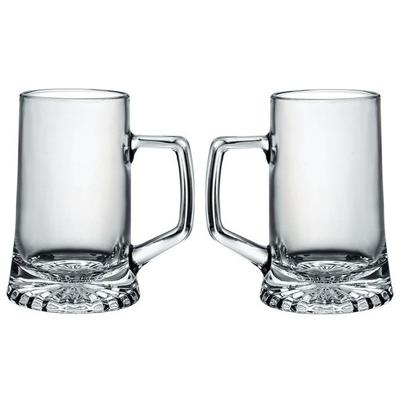 Bormioli Rocco Bierglazen pullen - 2x stuks - bierpullen - 510 ml