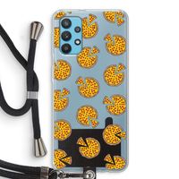 You Had Me At Pizza: Samsung Galaxy A32 4G Transparant Hoesje met koord