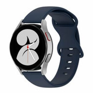 Solid color sportband - Donkerblauw - Samsung Galaxy Watch 3 - 45mm