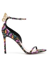 Sophia Webster sandales Mariposa à talon - Noir