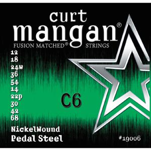 Curt Mangan Nickel Wound 3rd C6 Pedal Steel snarenset