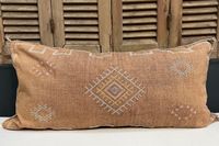 Sabra Kussen uit Marokko bruin 100cm x 50cm incl vulling nr.71138 - thumbnail