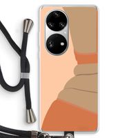Bikini: Huawei P50 Pro Transparant Hoesje met koord