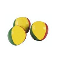 Jongleerballen - 27x stuks - gekleurd - 5 cm - jongleren - spel - ballengooien