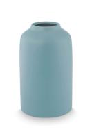 Pip Studio Vaas Keramiek Mat Blauw 30cm