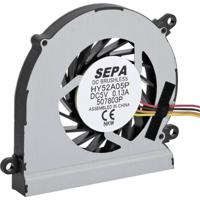 SEPA HY52A05PSE25AP00 Axiaalventilator 5 V/DC 4.5 m³/h (l x b x h) 52 x 52 x 8 mm - thumbnail