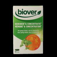 Biover Geheugen & concentratie 45 Capsules