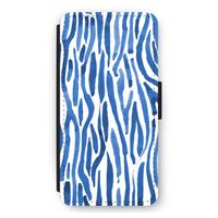 Blauwe nerven: iPhone 12 Pro Max Flip Hoesje