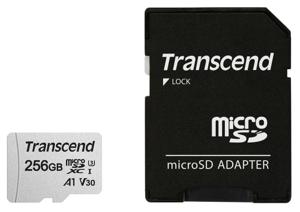 Transcend microSDXC 300S-A 256GB Class 10 UHS-I U3 V30 A1