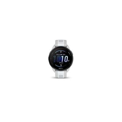 Connected GPS-horloge - GARMIN - Forerunner 165 - 1.2 - Wit met witte en lichtgrijze armband