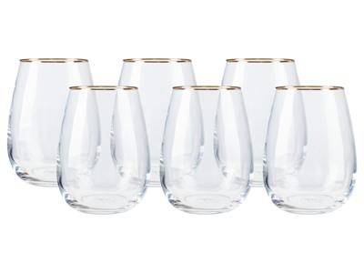 LIVARNO home Glazenset 6-delig (Waterglazen)