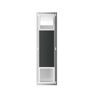 Wiesbaden Toiletrolhouder met Klep en Reserverolhouder Inbouw Rocko Mat Wit