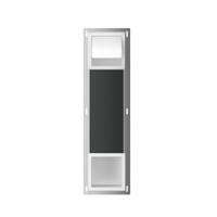 Wiesbaden Toiletrolhouder met Klep en Reserverolhouder Inbouw Rocko Mat Wit