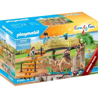 Family Fun - Leeuwen in het buitenverblijf Constructiespeelgoed