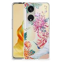 OPPO Reno8 T 5G | TPU Hoesje | Bird Flowers