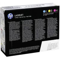 HP 201X originele high-capacity cyaan/magenta/gele LaserJet tonercartridges, 3-pack - thumbnail