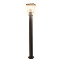 Kelly LED Tuinlantaarn 80cm - E27 LED lamp met schemerschakelaar - 8 Watt 620lm - 3000K warm wit - IP44 waterdicht - Buitenlamp met sensor